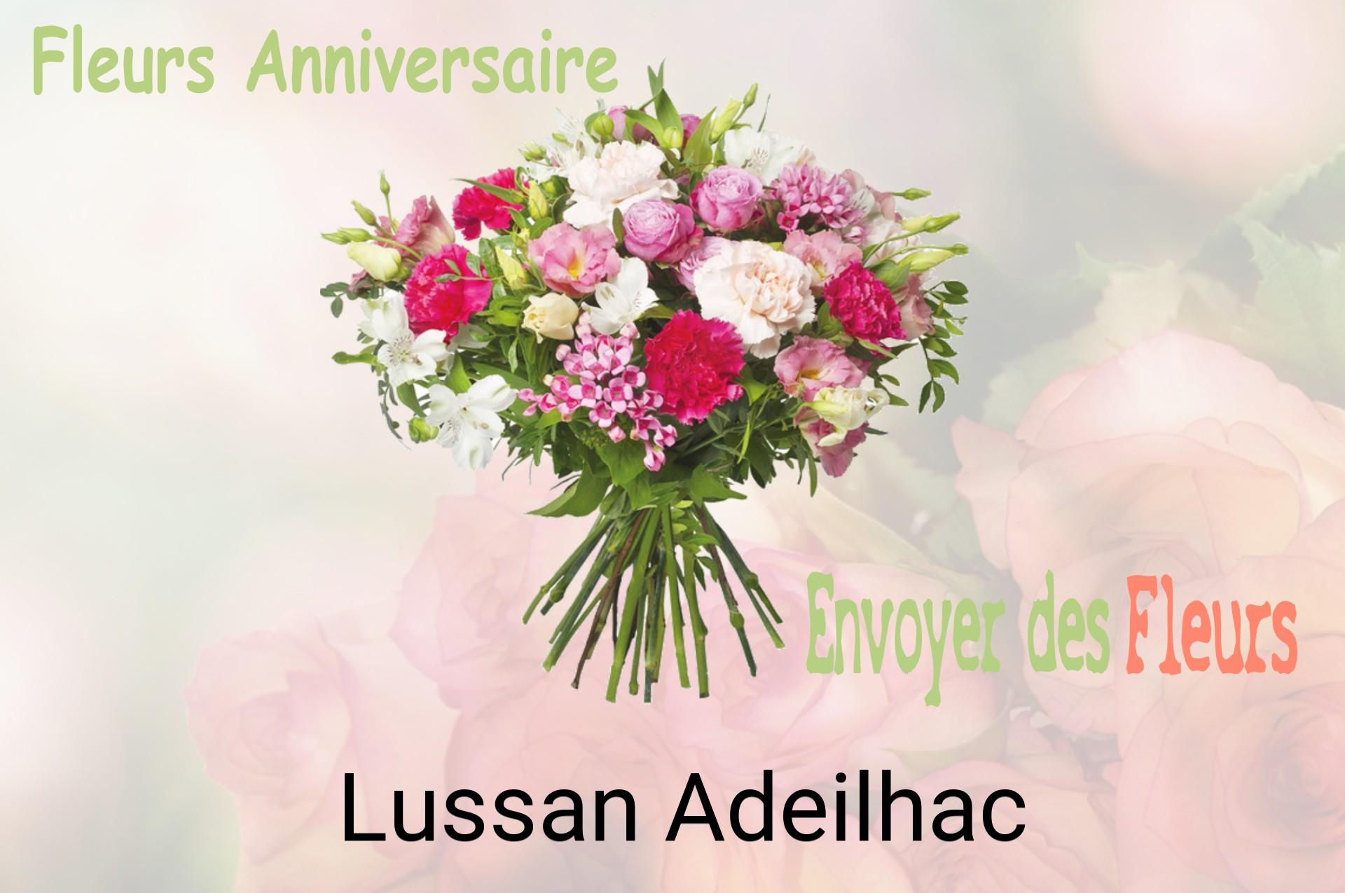 Bouquet de fleurs d’anniversaire livré à Lussan-Adeilhac