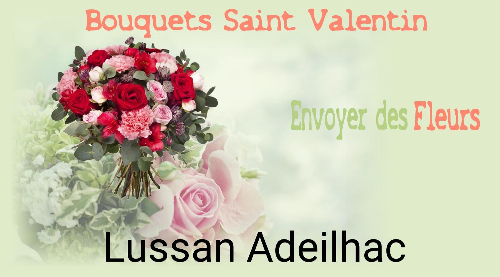 Roses de Saint-Valentin livrées à Lussan-Adeilhac